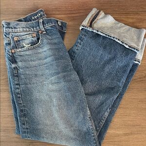 American Eagle Outfitters Distressed Blue Jeans